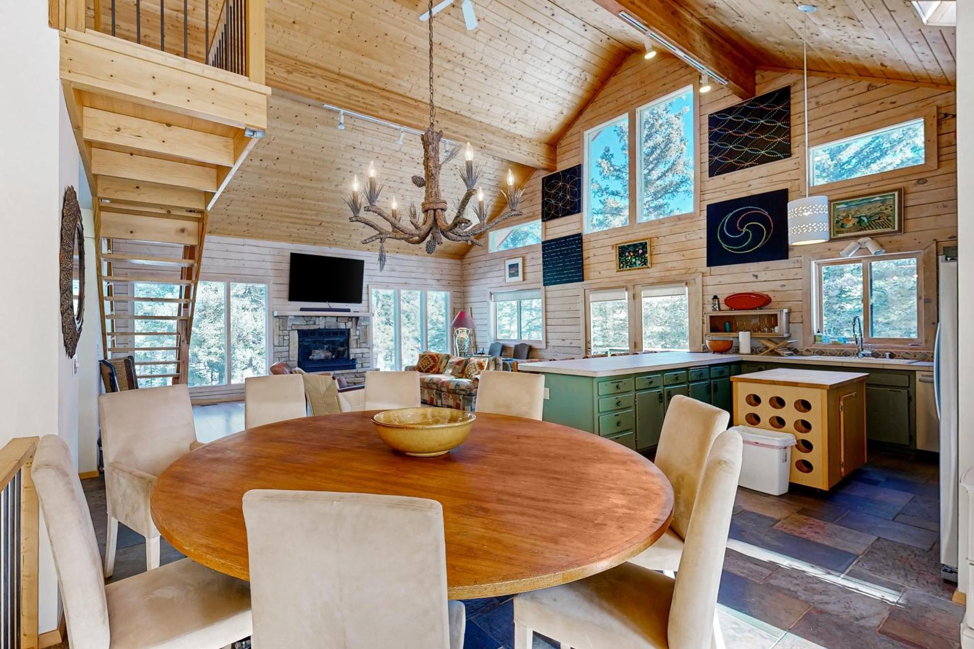 Villa Sunny Mountain Delight à Angel Fire Extérieur photo